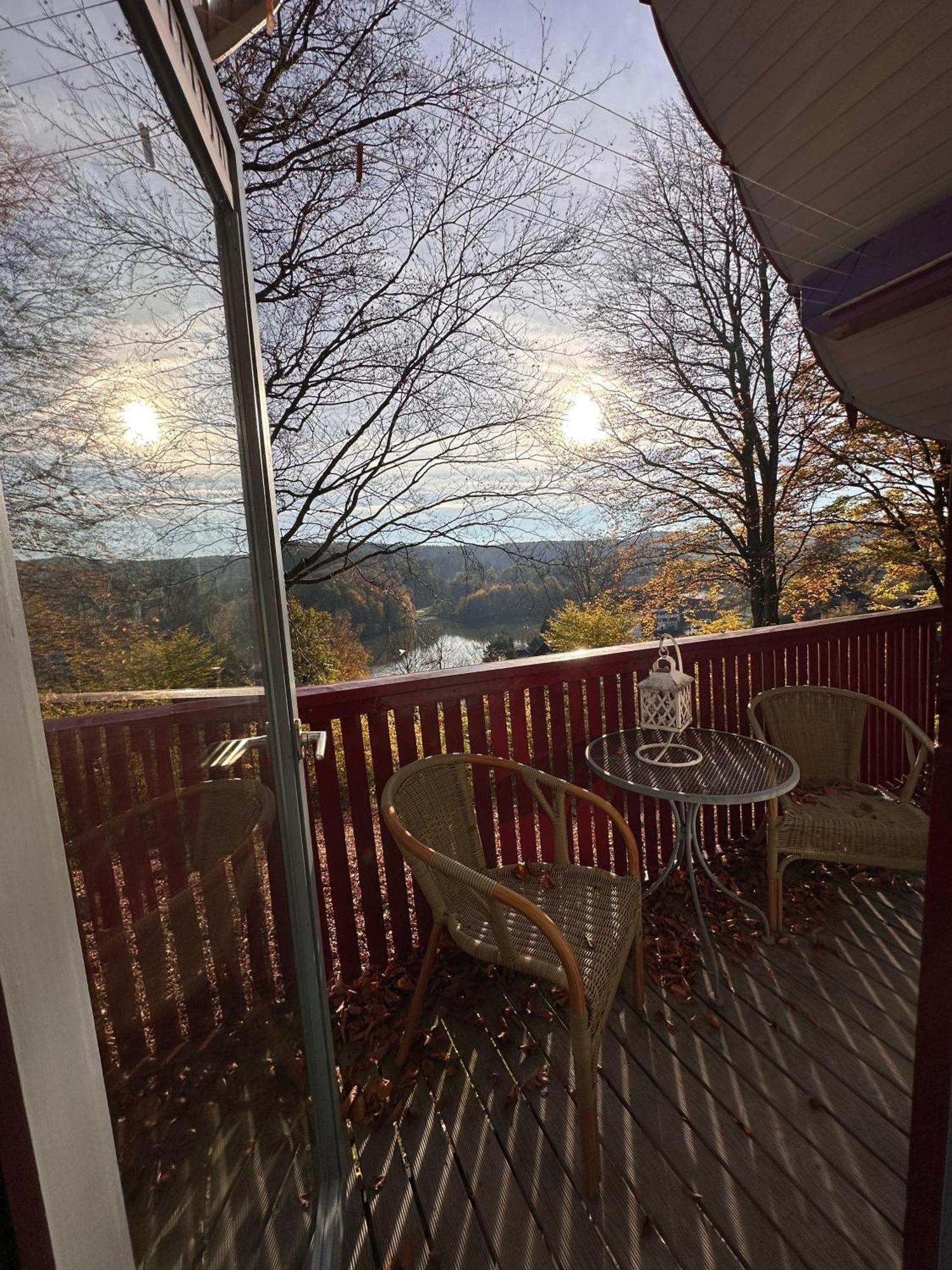 Ferienhaus-Helly-Natur-Pur-Mit-Seeblick Villa Kemmerode Buitenkant foto